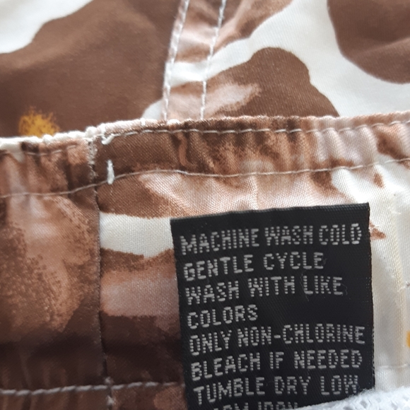 Kanu Men's Trunk Short Size M white/brown - Picture 3 of 7